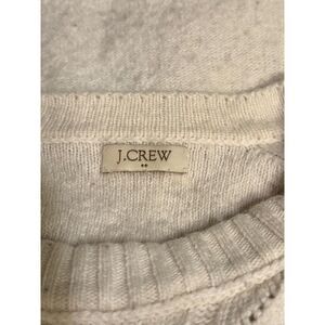 J.Crew Cream Cable Knit Sweater | Merino Wool Blend | Small